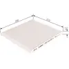 Filtre d'habitacle (filtre à pollen) BOSCH 1 987 432 254