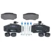 Jeu de 4 plaquettes de frein BOSCH 0 986 494 391 - Réf. 0986494391