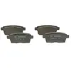 Jeu de 4 plaquettes de frein BOSCH 0 986 494 376 - Réf. 0986494376