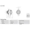 BOSCH Alternateur pour MAZDA: 6 (Ref: 0 986 080 320)