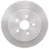 Bosch Automotive Jeu de 2 disques de frein, plein, Essieu arrière, par ex. pour Toyota