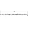 Contact d'avertissement, usure des plaquettes de frein AP820 Bosch AP820