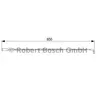 Contact d'avertissement, usure des plaquettes de frein AP823 Bosch AP823