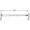 Flexible de frein BOSCH 1 987 481 051 - Réf. 1987481051