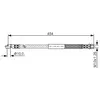 BOSCH Flexible de frein pour LADA: Niva 4x4 (Ref: 1 987 481 029)
