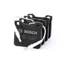 Bosch Automotive Jeu de 4 plaquettes de frein, Essieu arrière, par ex. pour Peugeot