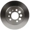 Bosch Jeu de 2 disques de frein, plein, Essieu arrière, par ex. pour Volvo