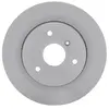 Bosch Automotive Jeu de 2 disques de frein, plein, Essieu avant, par ex. pour Smart