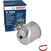 Bosch Automotive Filtre à carburant, 92 mm, par ex. pour Ford, Mazda, Volvo