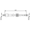 Flexible de frein BOSCH 1 987 481 688