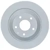 Bosch Jeu de 2 disques de frein, plein, Essieu arrière, par ex. pour Mazda