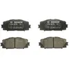 BOSCH Plaquettes de frein X4 pour TOYOTA: Prius (Ref: 0 986 494 670)