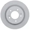 Bosch Automotive Jeu de 2 disques de frein, plein, Essieu arrière, par ex. pour KIA