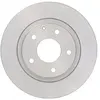Bosch Jeu de 2 disques de frein, plein, Essieu arrière, par ex. pour Mazda