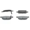 Jeu de 4 plaquettes de frein BOSCH 0 986 495 301 - Réf. 0986495301