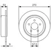 Disque de frein BD2139 Bosch BD2139
