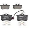 Jeu de 4 plaquettes de frein BOSCH 0 986 494 599 - Réf. 0986494599