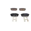 BOSCH Plaquettes de frein X4 pour KIA: Sorento (Ref: 0 986 494 590)