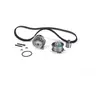 BOSCH Pompe à eau + kit de courroie de distribution, par ex. pour Audi, Seat, VW, Skoda, Ford