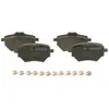 BOSCH Lot de 4 plaquettes de frein BP1711 0986494716