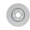 Bosch Automotive Jeu de 2 disques de frein, ventil, Essieu avant, par ex. pour Volvo