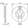 Disque de frein BD1675 Bosch BD1675