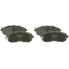 Jeu de 4 plaquettes de frein BOSCH 0 986 494 572 - Réf. 0986494572
