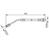 Flexible de frein BOSCH 1 987 481 587