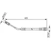 Flexible de frein BOSCH 1 987 481 579