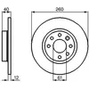 BOSCH Disques de frein pour VOLVO: 460, 480, 440 (Ref: 0 986 478 386)