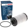 Bosch Filtre à huile, par ex. pour Audi, Porsche, Bentley, VW, Lamborghini