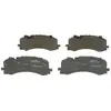 Jeu de 4 plaquettes de frein BOSCH 0 986 424 850 - Réf. 0986424850
