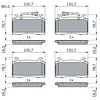 Kit de plaquettes de frein, frein à disque BP2396 Bosch BP2396