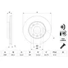 BOSCH Disques de frein pour RENAULT: Mégane (Ref: 0 986 479 F65)