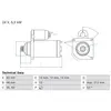Démarreur / Démarreur 0.986.028.020 Bosch Renault Trucks; Volvo Bosch ...