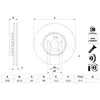 Disque de frein BD2999 Bosch BD2999