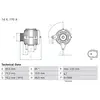 Dynamo / Alternateur 0 986 084 740 Bosch 0986084740