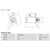 BOSCH Démarreur pour KIA: Ceed, Sportage, Venga, Optima, Soul, Carens & HYUNDAI: i30, ix20, Accent, Elantra, ix35, i40, Tucson (Ref: 0 986 026 290)