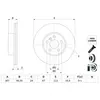Disque de frein BD2977 Bosch BD2977