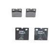 Jeu de 4 plaquettes de frein BOSCH 0 986 494 775 - Réf. 0986494775