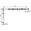 Flexible de frein BOSCH 1 987 481 A63