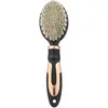 Ebi Brosse de massage Chien et Chat   noir   13,5 x 9 cm