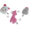 Jouet peluche pour chat Ebi Wanna Oiseaux Papier Crinkle Multicolore 8...