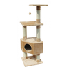 Ebi Habitat Chat   Arbre à chat Classic Eco Loonaa coloris beige   40 x 40 x 135 cm