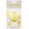 EBI Petit Jouet Snack Puffi avec Balle d'herbe à Chat 9,5x5,5x5,5cm Jaune