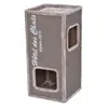 Ebi, GRIFFOIR Trend Rockefeller 77 36x36x77cm Gris, griffoir, Gris, Chat