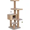 EBI Griffoir Palawan pour chats - 48 x 48 x 140 cm - Brun