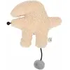 Jouet peluche pour chat coussin de frappe D&D Home Bix Beige 16x3x22 c...