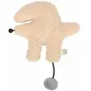 Jouet peluche pour chat coussin de frappe D&D Home Bix Beige 26x5x31 c...
