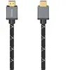 Hama 00205239 Câble Hdmi 2 M Hdmi Type A (standard) Noir, Gris